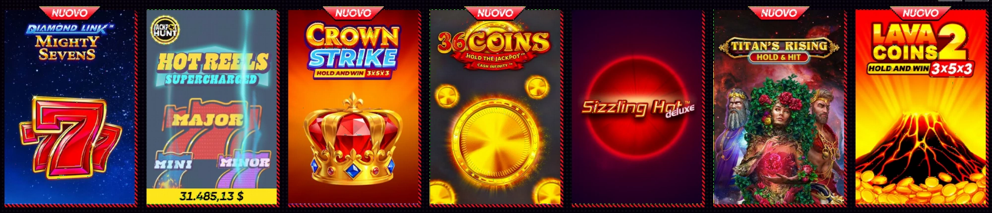 Jackpot progressivi QuickWin