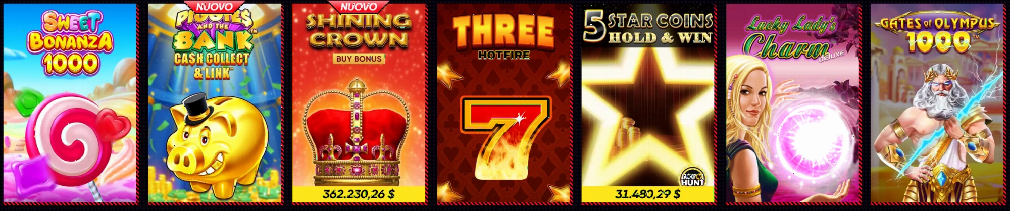 Collezione slot machine QuickWin